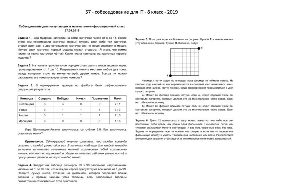 57 школа учебный план