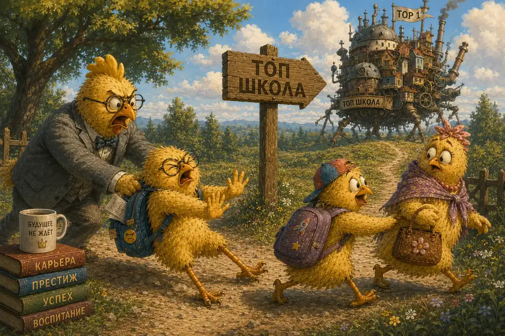 Кто-то хочет в топ школу, а кто-то нет